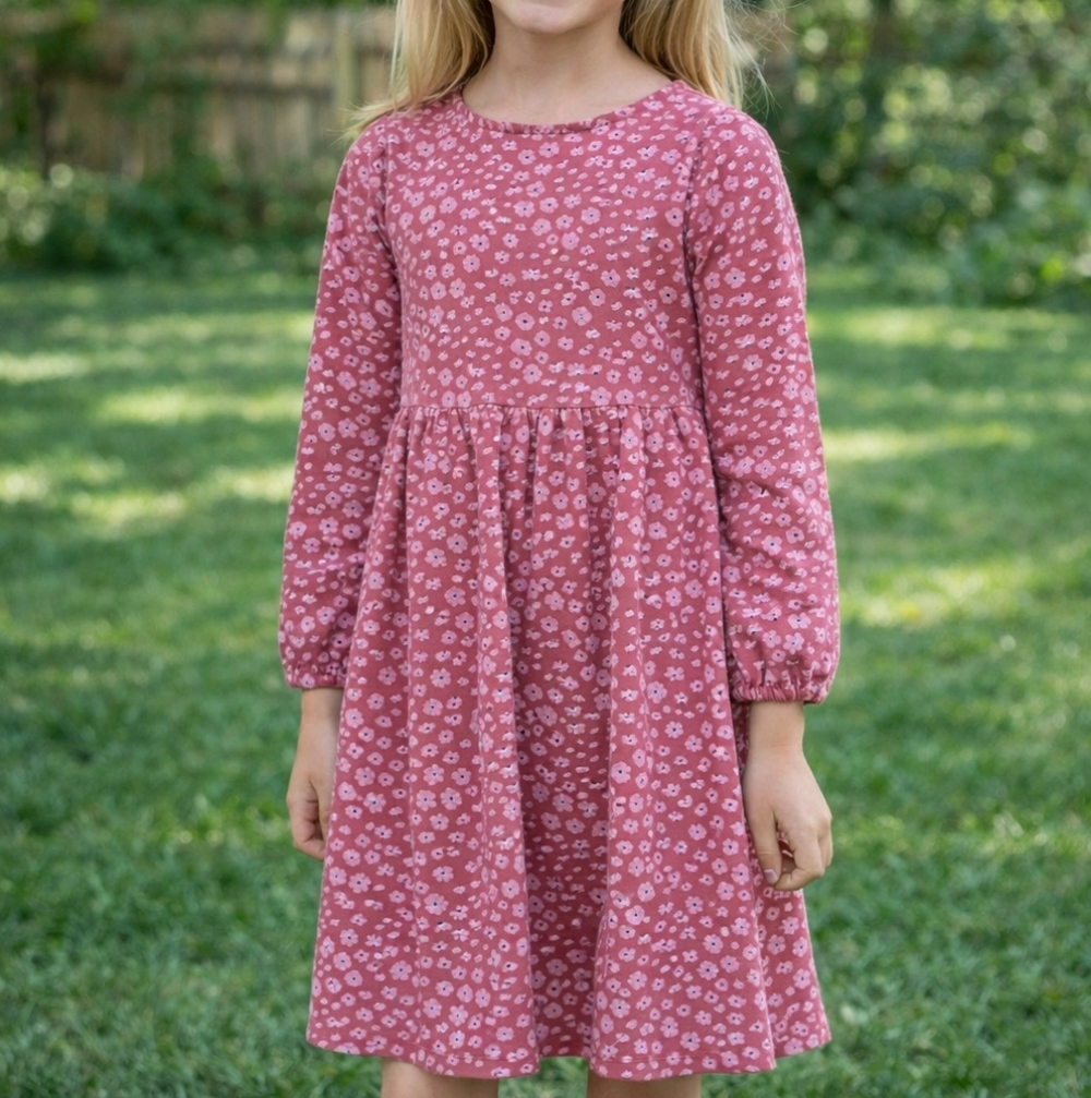 H&M Pink Floral Kids Dress